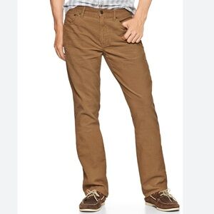 Gap 1969 corduroy 5 pocket jeans straight fit